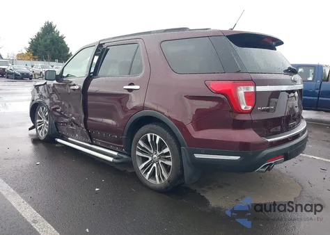 2018 Ford Explorer Platinum z USA, uszkodzony, nr VIN 1FM5K8HT6JGC00947